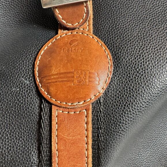 Delsey Paris Backpack Black Leather‎ Bag - Picture 2 of 7